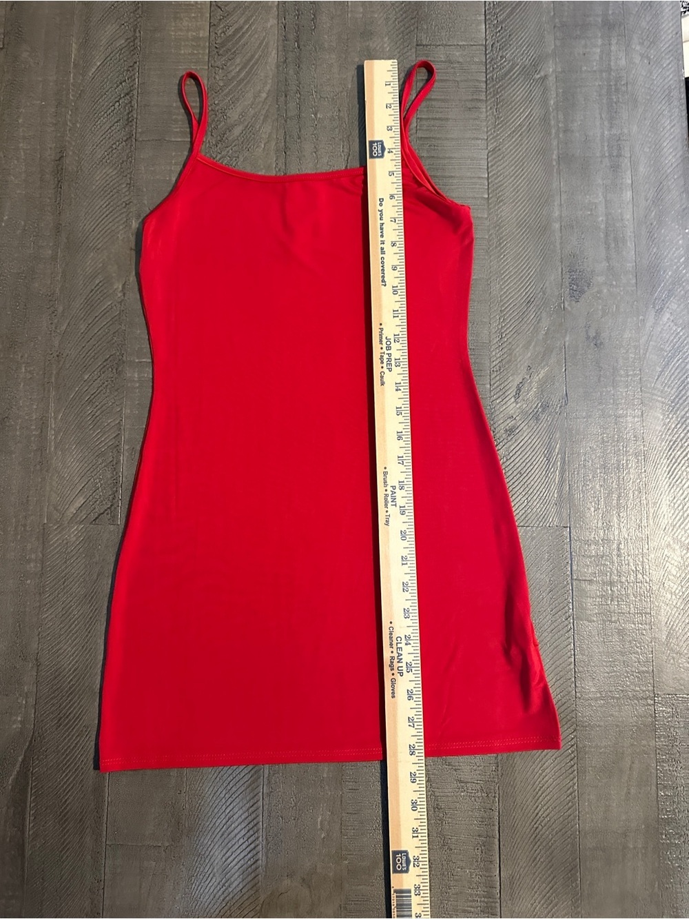 NWOT Blu Pepper Womens Red Bodycon Cami Mini Dress Small - Picture 4 of 8